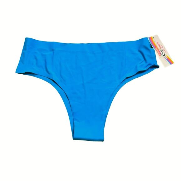 Cheek Boss Cheeky Panty bright blue Size Small - Picture 1 of 3